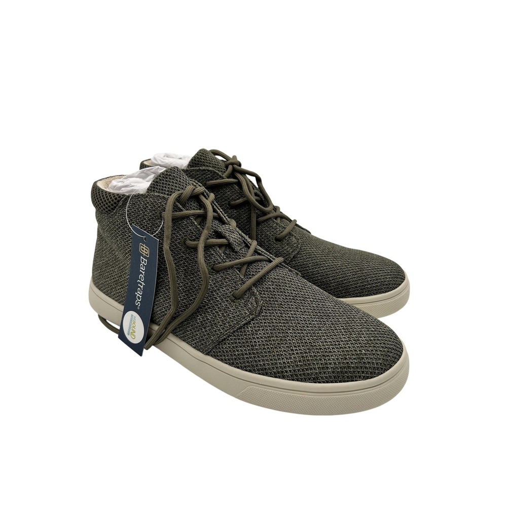 Baretraps Luca Shoes‎ Mens Size 8.5 Sage Green Mesh Sneaker Casual Comfort New